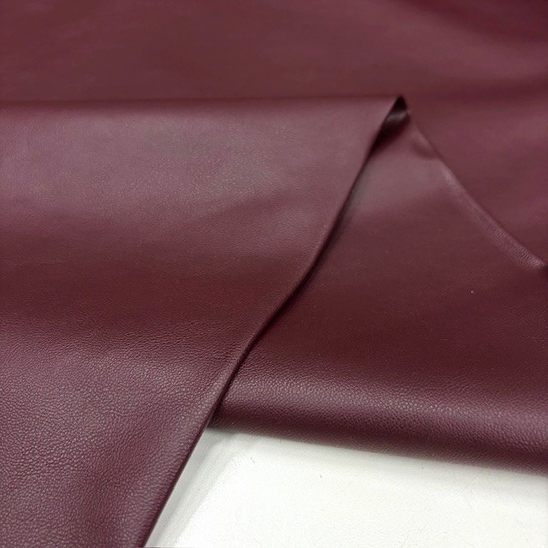 Burgundy Leather - Free Shipping - Lamberti Leathers