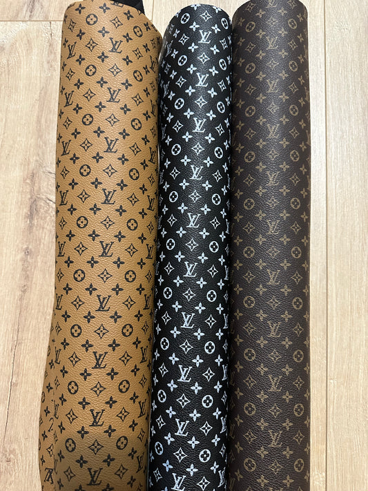 LV Small Logo Leathers - Lamberti Leathers