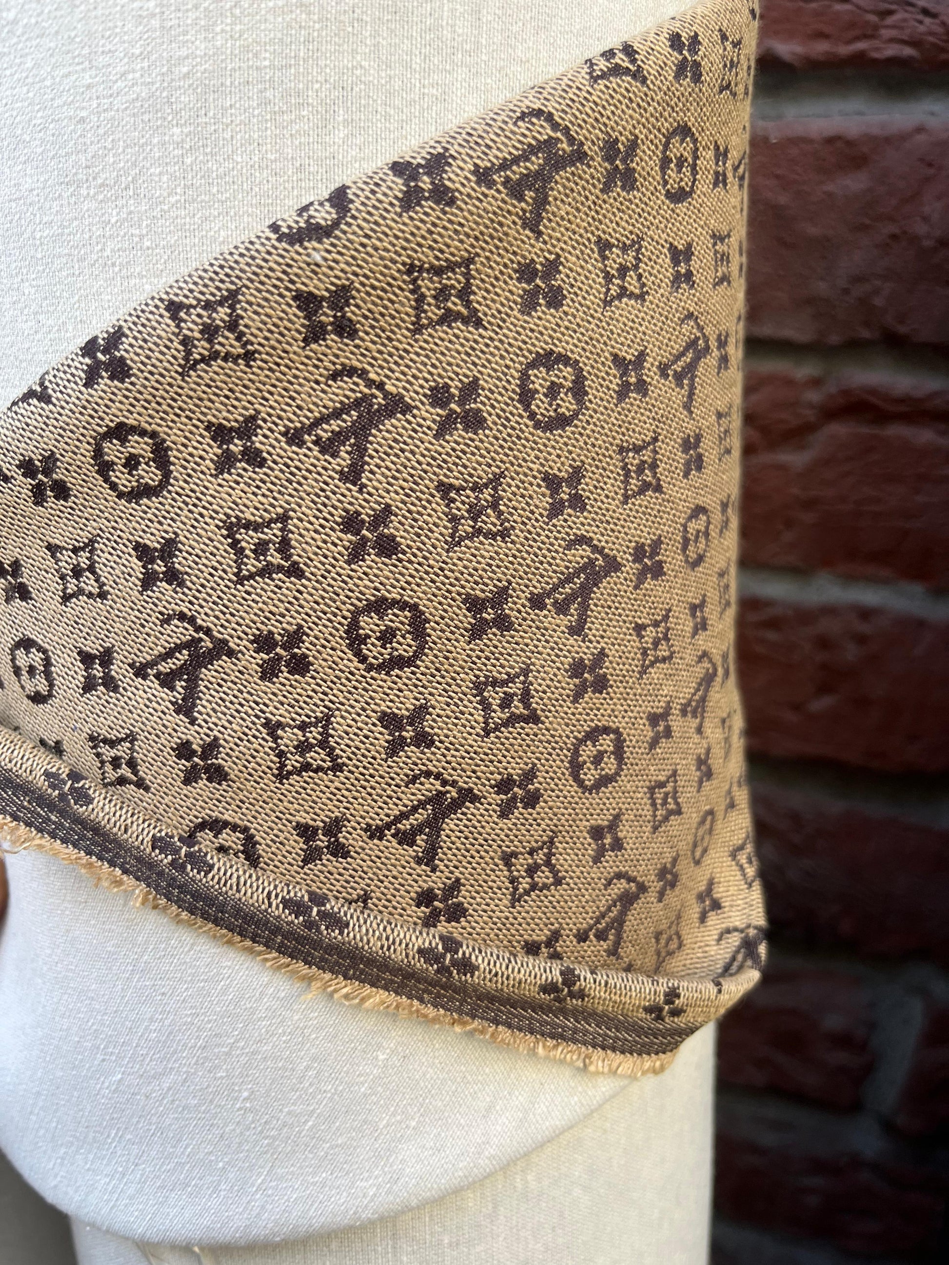 Cotton Fabric Lv Tan - Lamberti Leathers