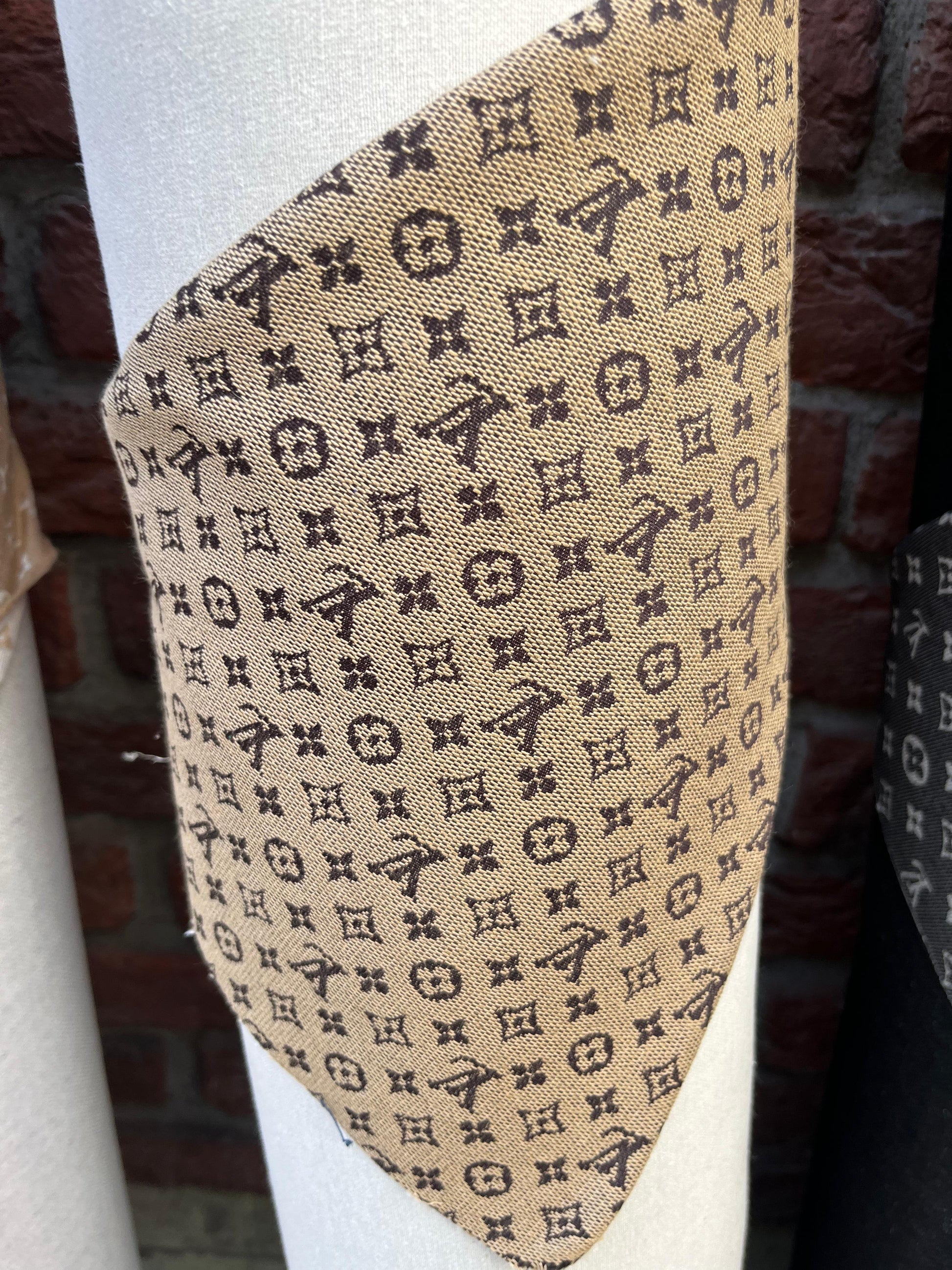 Cotton Fabric Lv Tan - Lamberti Leathers