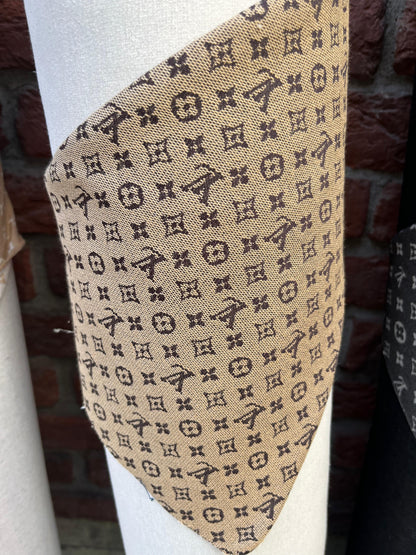 Cotton Fabric Lv Tan - Lamberti Leathers
