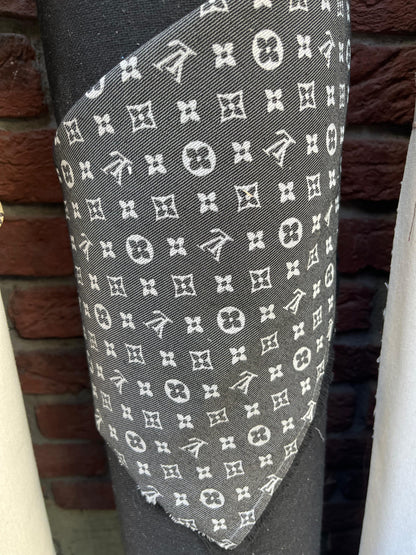 Cotton Fabric Lv Black - Lamberti Leathers